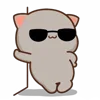 😎 Эмодзи «Peach And Goma» для Telegram