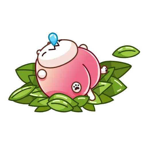 😪 Эмодзи «Peachat» для Telegram