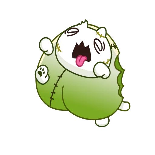 🧟 Эмодзи «Peachat» для Telegram