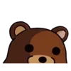 ⭐️ Эмодзи «Pedobearstaticemoji» для Telegram