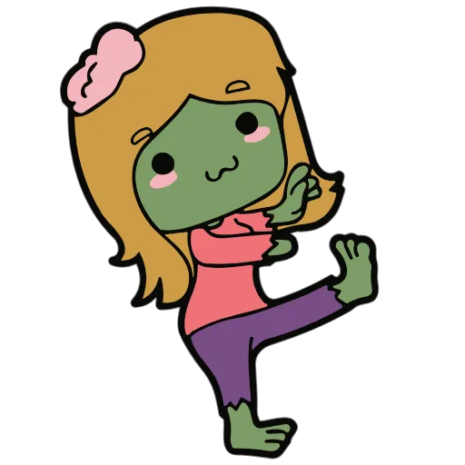🧟‍♀ Эмодзи «Peek» для Telegram