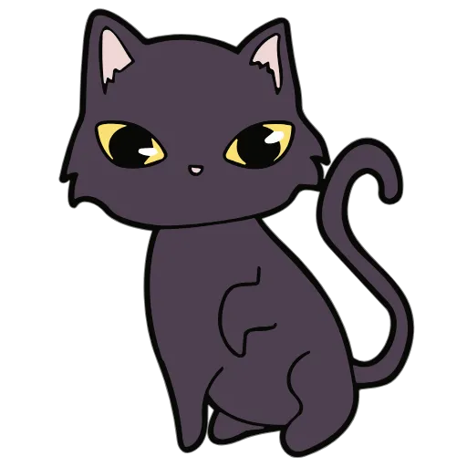 🐈‍⬛ Эмодзи «Peek» для Telegram