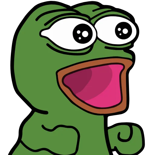 😱 Эмодзи «🚶‍♀ Peepo Pepe - лягушонок Пепе» для Telegram