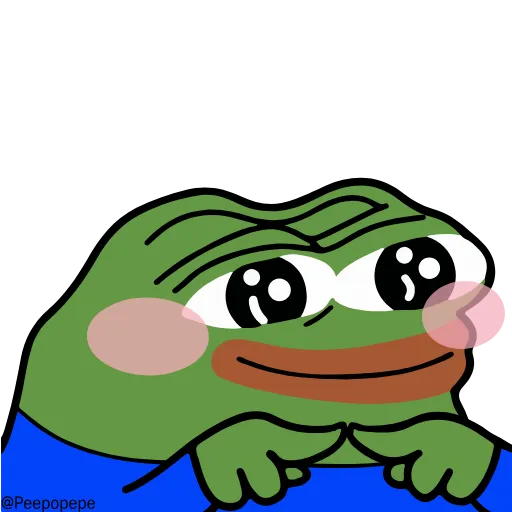 🥺 Эмодзи «🚶‍♀ Peepo Pepe - лягушонок Пепе» для Telegram