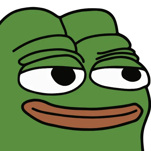 😏 Эмодзи «🚶‍♀ Peepo Pepe - лягушонок Пепе» для Telegram
