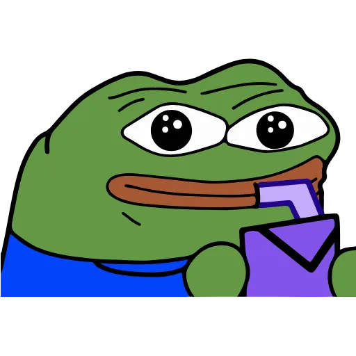🙃 Эмодзи «🚶‍♀ Peepo Pepe - лягушонок Пепе» для Telegram