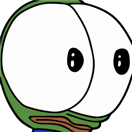 😳 Эмодзи «🚶‍♀ Peepo Pepe - лягушонок Пепе» для Telegram