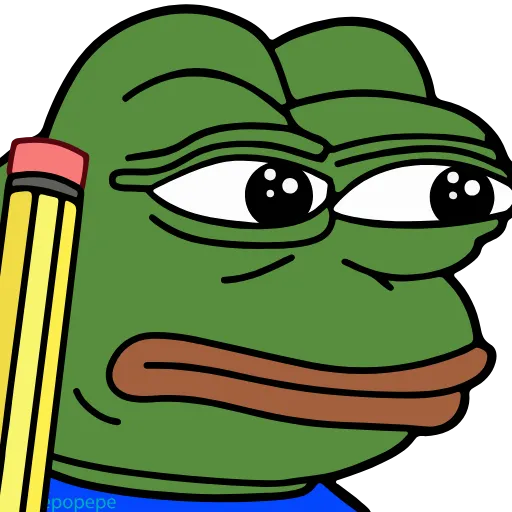 📝 Эмодзи «🚶‍♀ Peepo Pepe - лягушонок Пепе» для Telegram