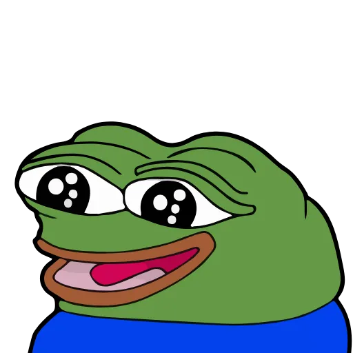 🏃‍♂ Эмодзи «🚶‍♀ Peepo Pepe - лягушонок Пепе» для Telegram