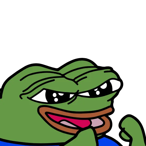 👊 Эмодзи «🚶‍♀ Peepo Pepe - лягушонок Пепе» для Telegram