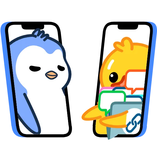 🗂 Эмодзи «Pengu Collection» для Telegram