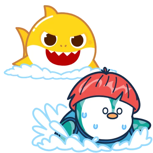🦈 Эмодзи «Pengu Collection» для Telegram
