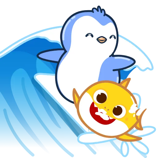 🏄 Эмодзи «Pengu Collection» для Telegram