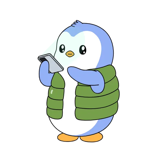 😕 Эмодзи «Pengu Collection» для Telegram