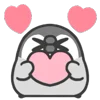 ❤️ Эмодзи «Penguins» для Telegram