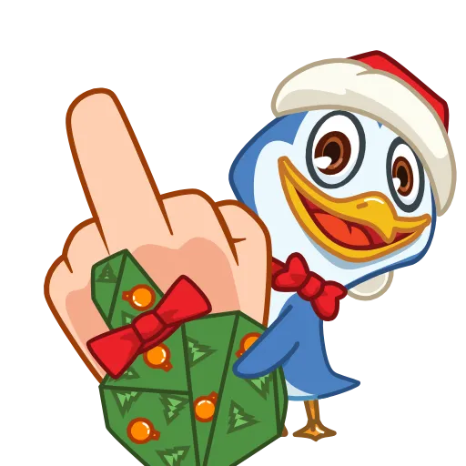 🖕 Эмодзи «Penguinissimo» для Telegram