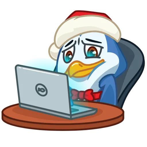 💻 Эмодзи «Penguinissimo» для Telegram