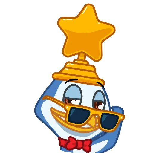 🌟 Эмодзи «Penguinissimo» для Telegram