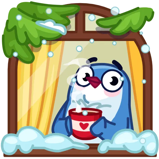 ☕️ Эмодзи «Penguinissimo» для Telegram