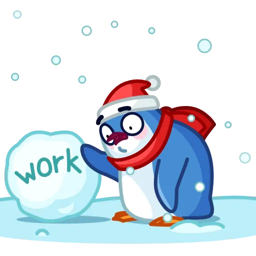 😓 Эмодзи «Penguinissimo» для Telegram