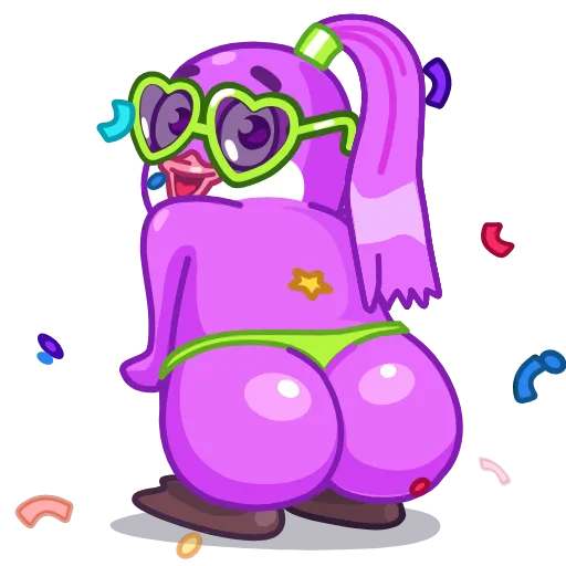 🍑 Эмодзи «Lolo & Pepe» для Telegram