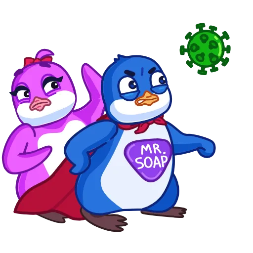 🦠 Эмодзи «Lolo & Pepe» для Telegram