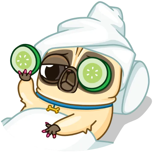 🫠 Эмодзи «Penny Pug» для Telegram