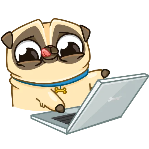 👨‍💻 Эмодзи «Penny Pug» для Telegram