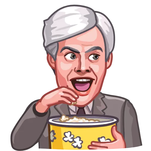 🍿 Стикер «People Memes» для Telegram