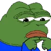 🙁 Эмодзи «#2 Pepe» для Telegram