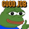 👍 Эмодзи «#2 Pepe» для Telegram