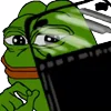 👮‍♀️ Эмодзи «#2 Pepe» для Telegram