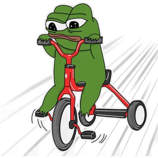 🚴‍♂️ Стикер «Pepe Love» для Telegram