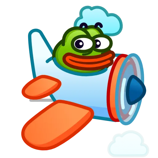 ✈️ Эмодзи «Pepe Emoji» для Telegram