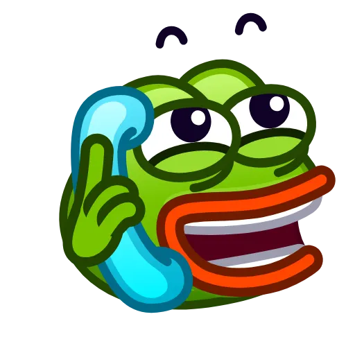 📞 Эмодзи «Pepe Emoji» для Telegram