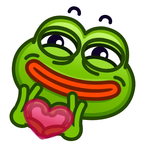 🫶 Эмодзи «Pepe Emoji» для Telegram