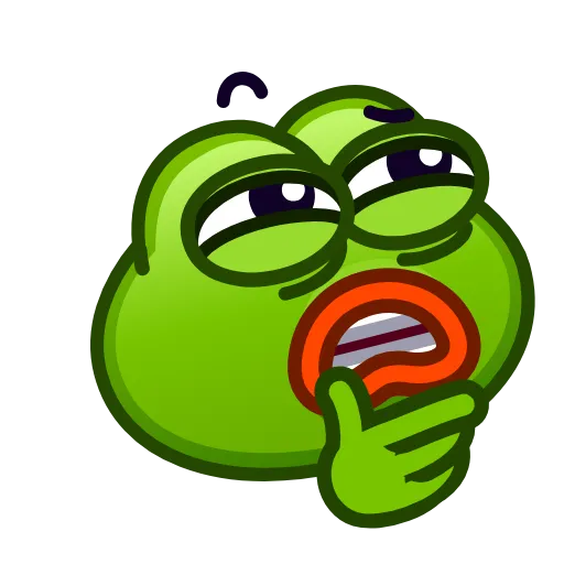 🤔 Эмодзи «Pepe Emoji» для Telegram