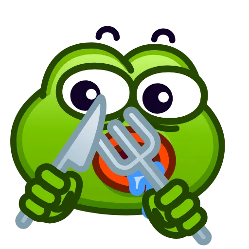 🍴 Эмодзи «Pepe Emoji» для Telegram