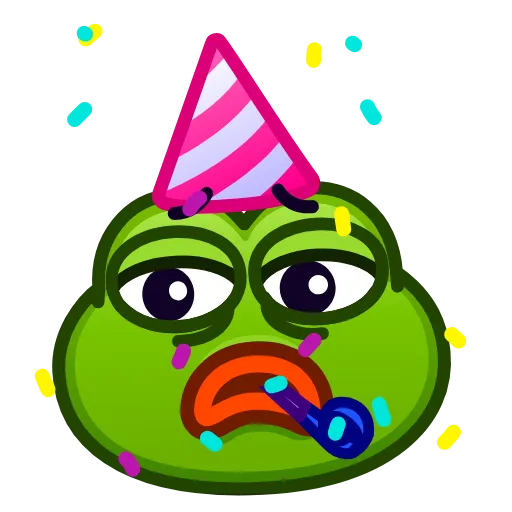 🥳 Эмодзи «Pepe Emoji» для Telegram
