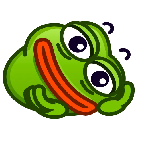🙃 Эмодзи «Pepe Emoji» для Telegram