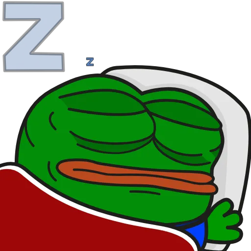 😴 Эмодзи «Pepe Gif Emoji» для Telegram