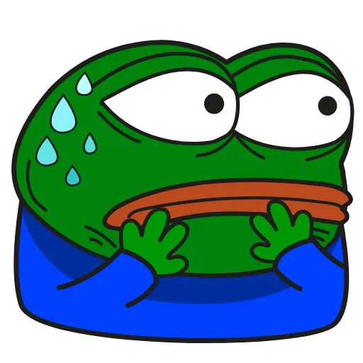 😨 Эмодзи «Pepe Gif Emoji» для Telegram