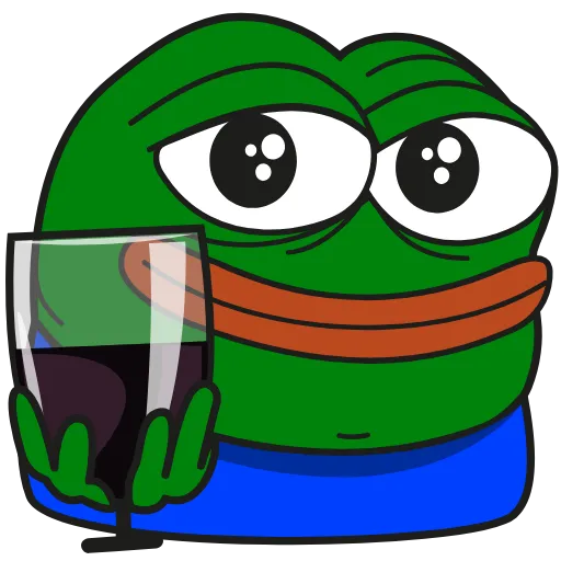 🍷 Эмодзи «Pepe Gif Emoji» для Telegram