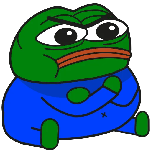 😠 Эмодзи «Pepe Gif Emoji» для Telegram