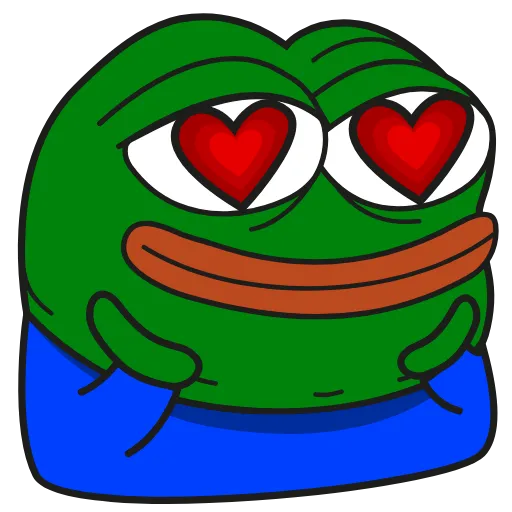 😍 Эмодзи «Pepe Gif Emoji» для Telegram