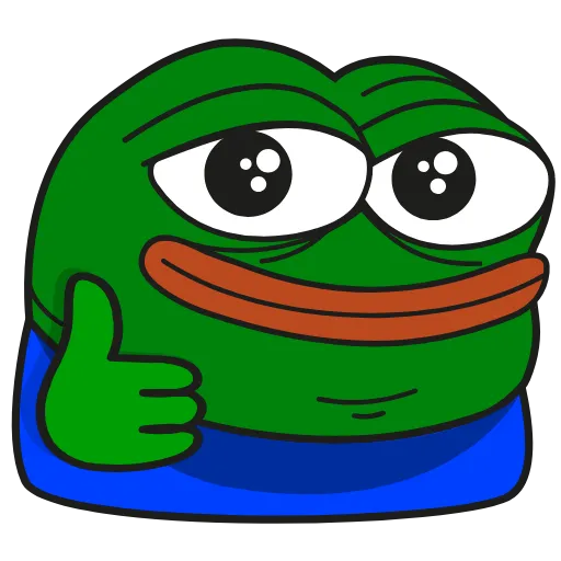 👍 Эмодзи «Pepe Gif Emoji» для Telegram