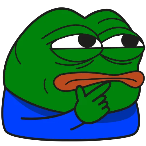 🤔 Эмодзи «Pepe Gif Emoji» для Telegram