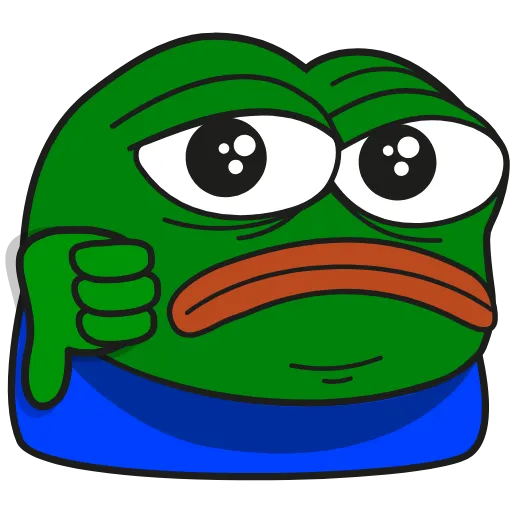 👎 Эмодзи «Pepe Gif Emoji» для Telegram