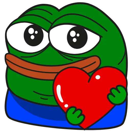 ❤️ Эмодзи «Pepe Gif Emoji» для Telegram
