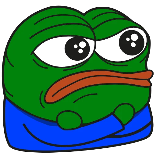 😠 Эмодзи «Pepe Gif Emoji» для Telegram